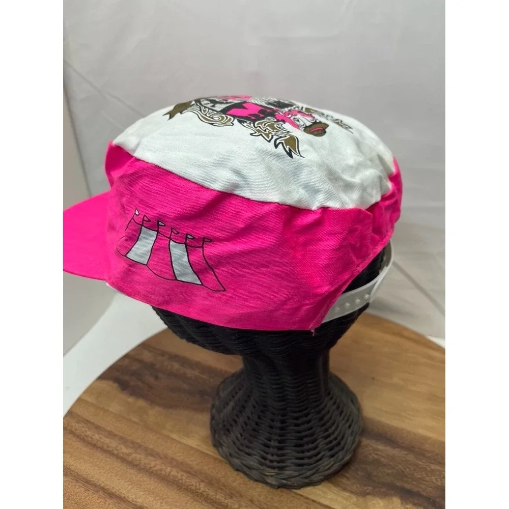 Vintage Circus Circus Hat Cap Las Vegas‎ Reno Designer Pro Pink Painters